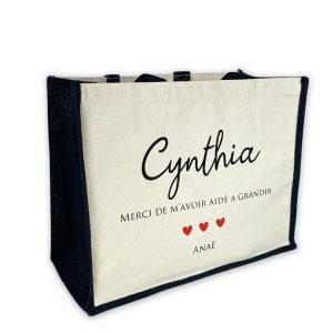 Sac cabas personnalisé