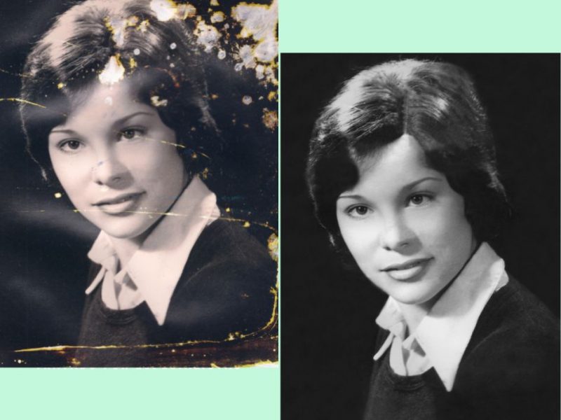 Restauration d'ancienne photo